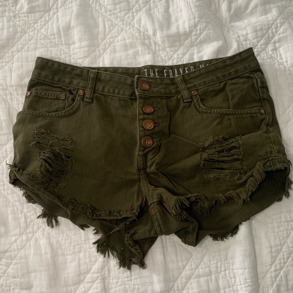 Ripped shorts